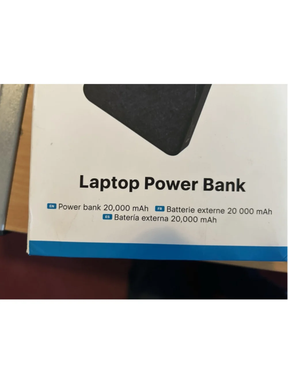 Einova Laptop Power Bank 20,000 mAh 3 USB Ports LCD Display